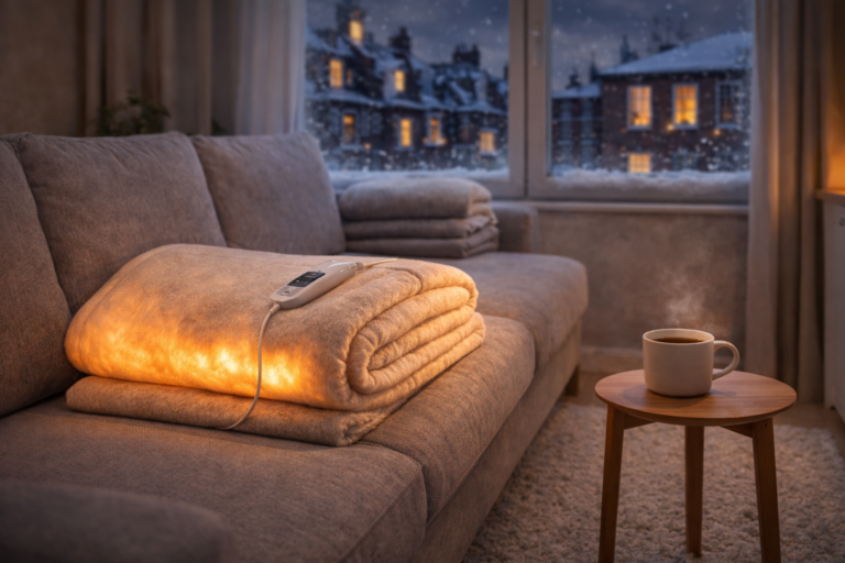 best electric blankets for studio flats uk keeping a small apartment warm with a soft heated blanket in winter