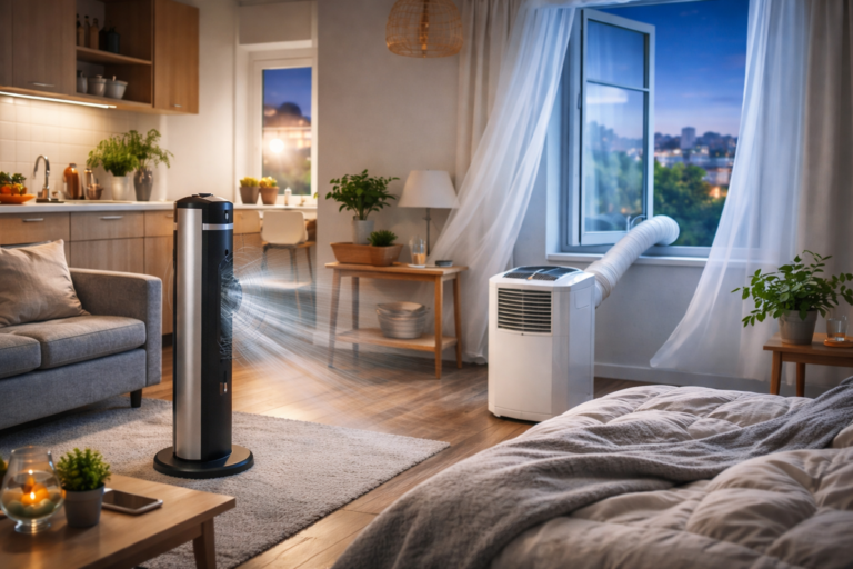 how to keep a studio flat cool in summer