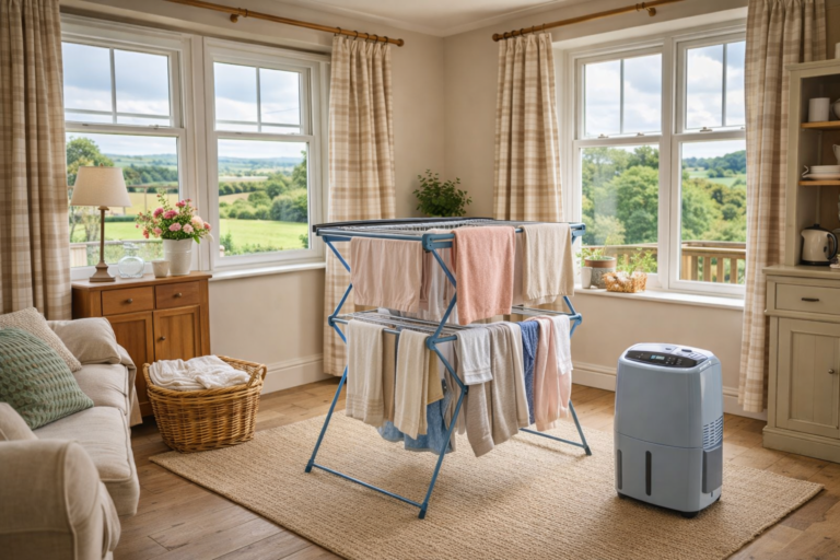 how to dry clothes in a small flat without damp