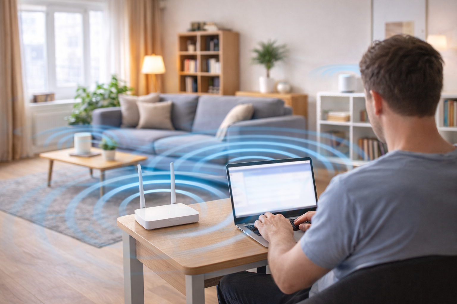 how to improve wifi in a small flat