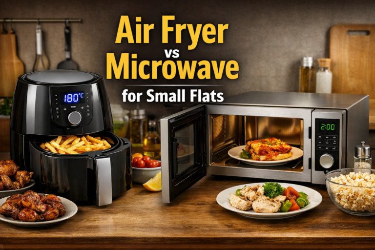 air fryer vs microwave for small flats