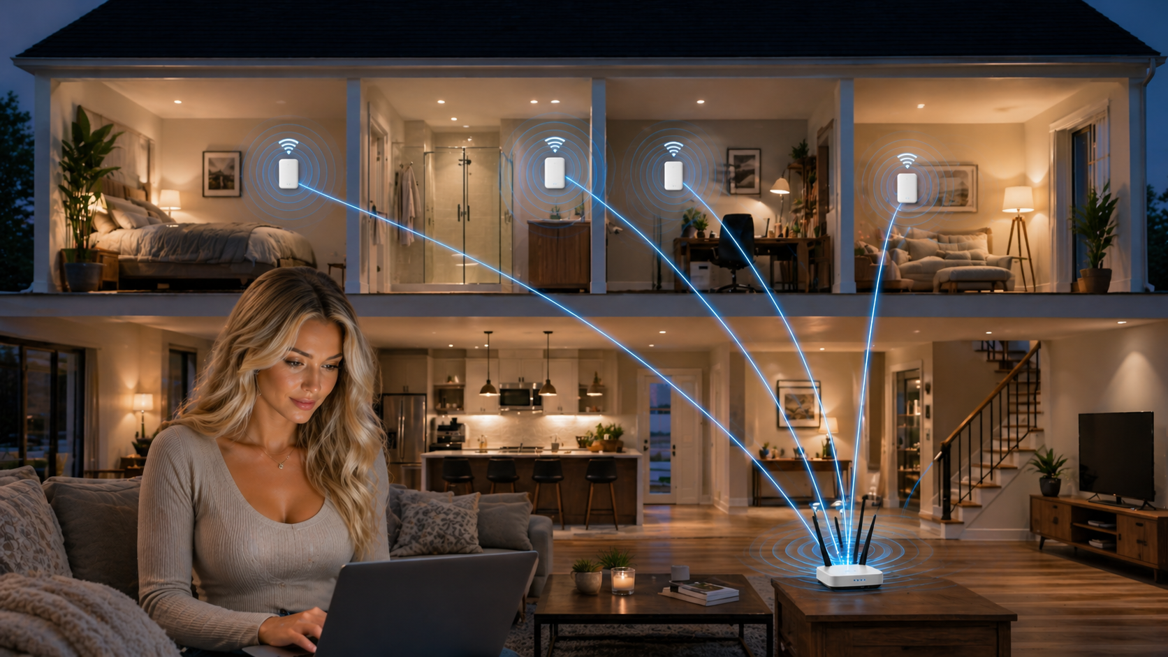 how to get wifi in every room uk