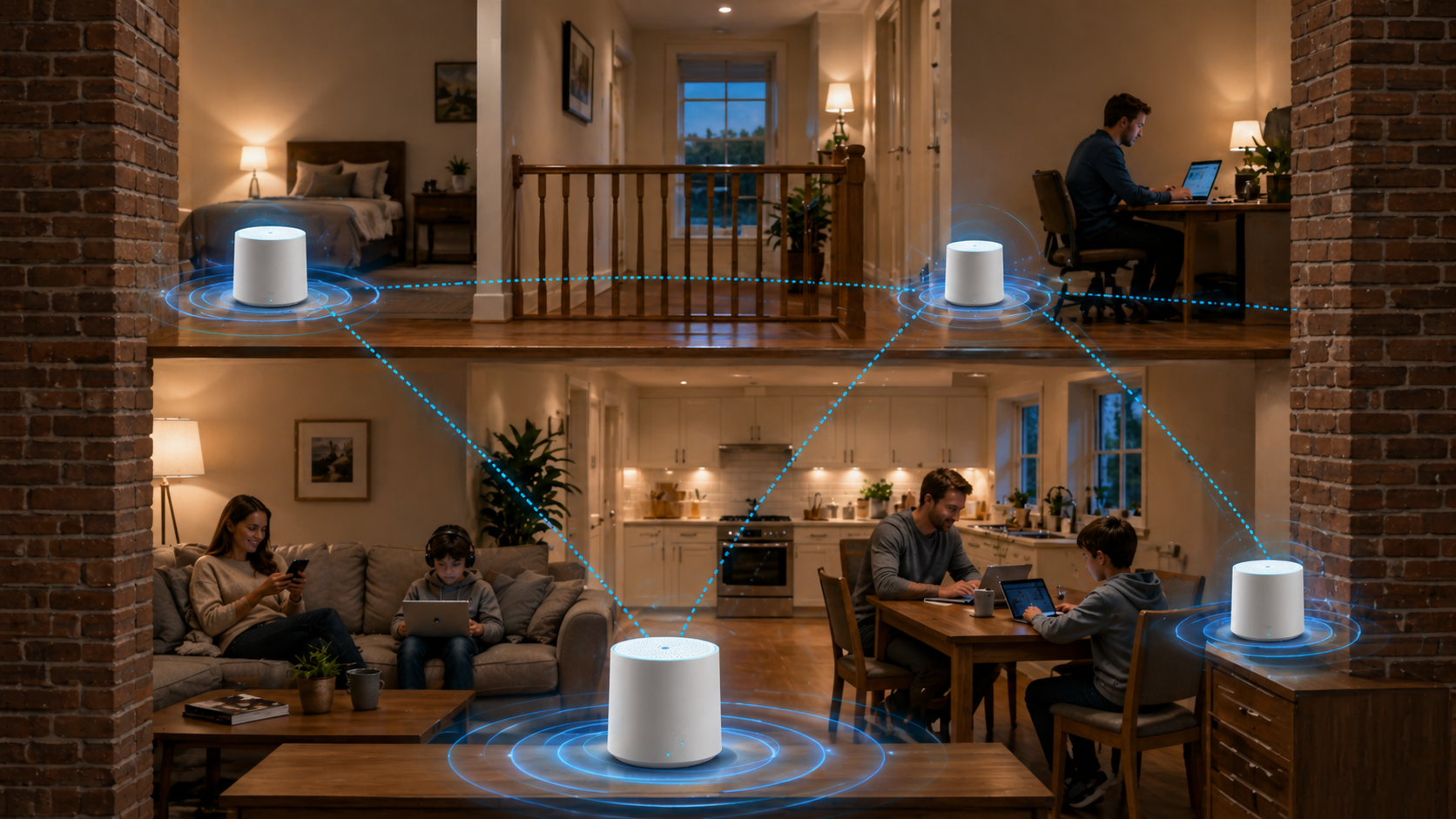 best mesh wifi for thick walls uk