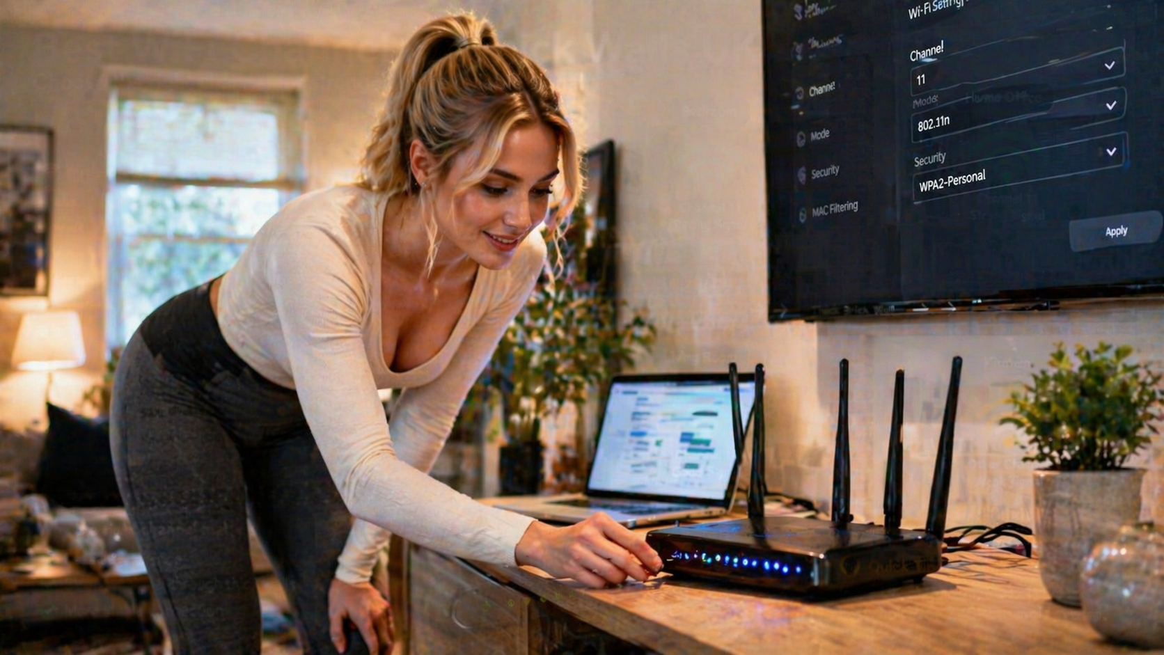 best wifi channel for thick walls uk