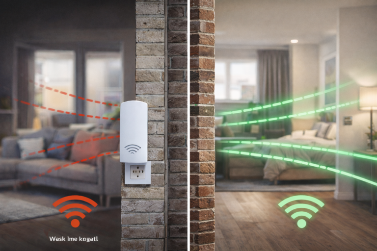 do wifi extenders work through thick walls uk