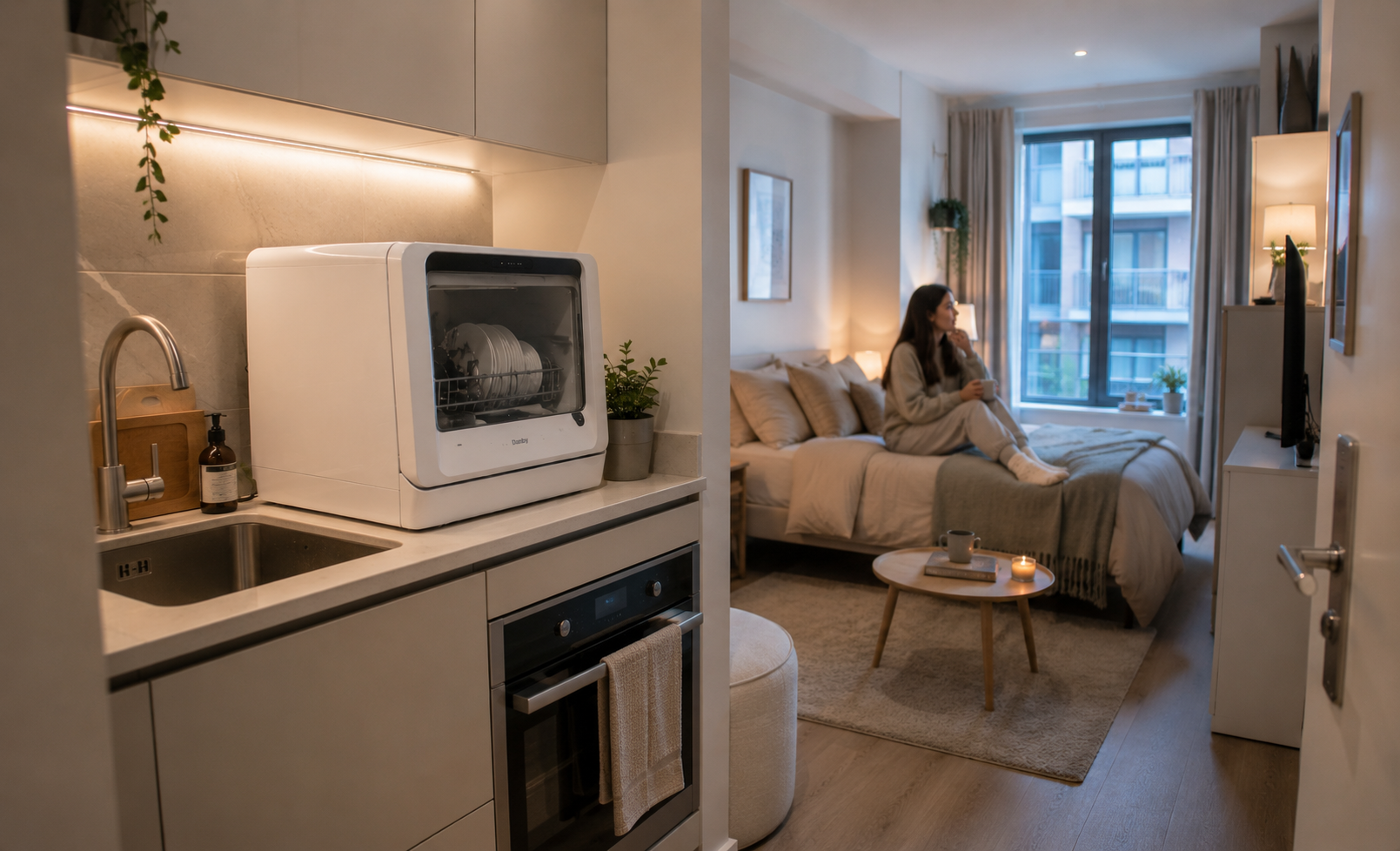 best dishwashers for studio flats uk