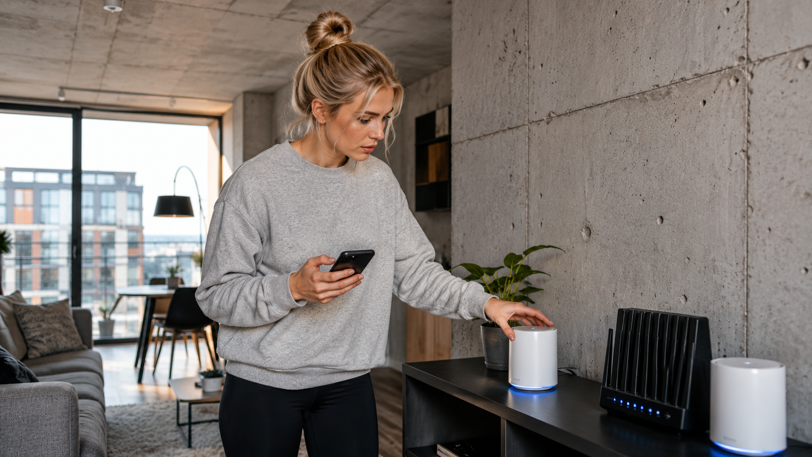 how to get wifi through concrete walls uk