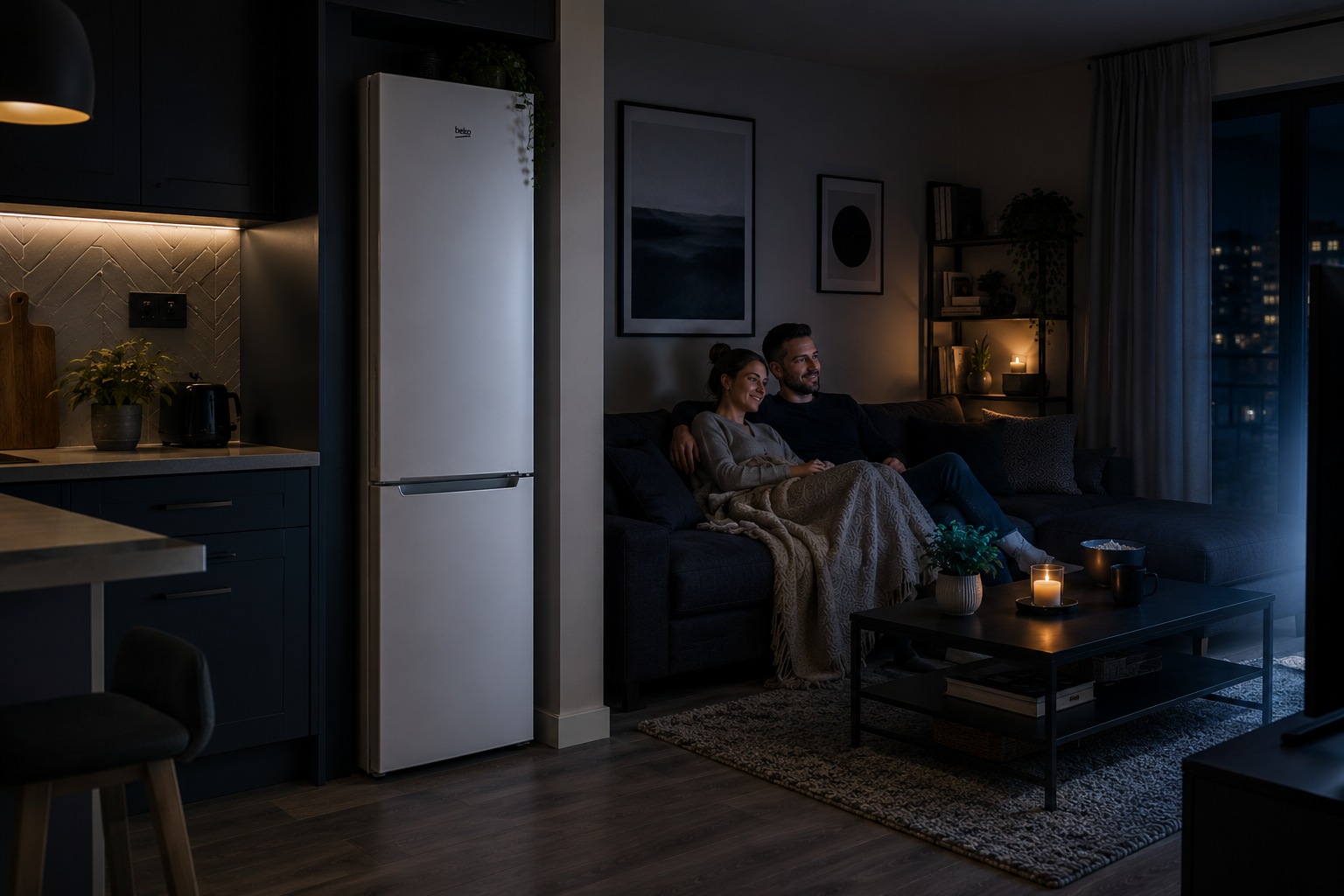 best quiet fridge freezers for flats uk
