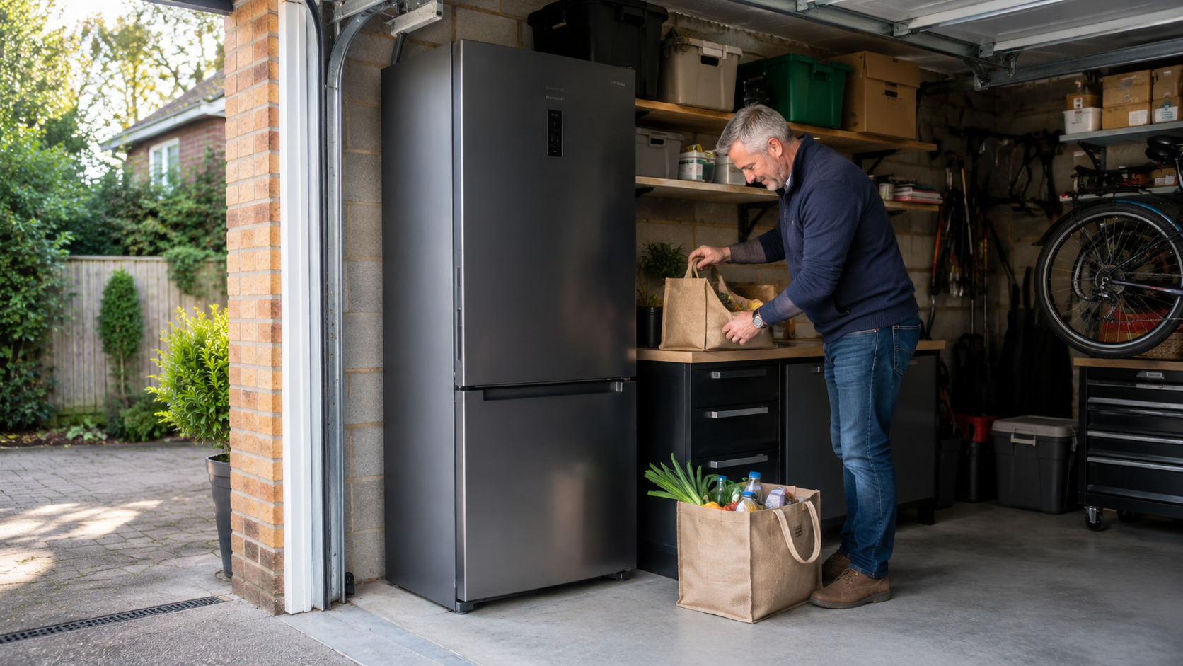 Can You Put A Fridge Freezer In A Garage