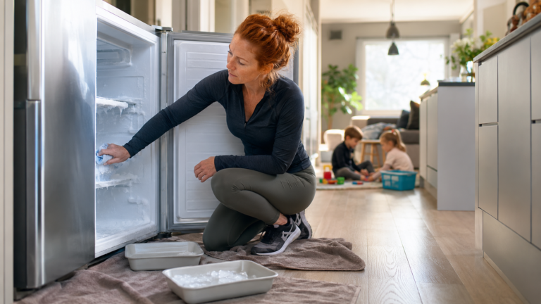 How Often Should You Defrost A Fridge Freezer when thick ice begins building around the drawers and internal walls