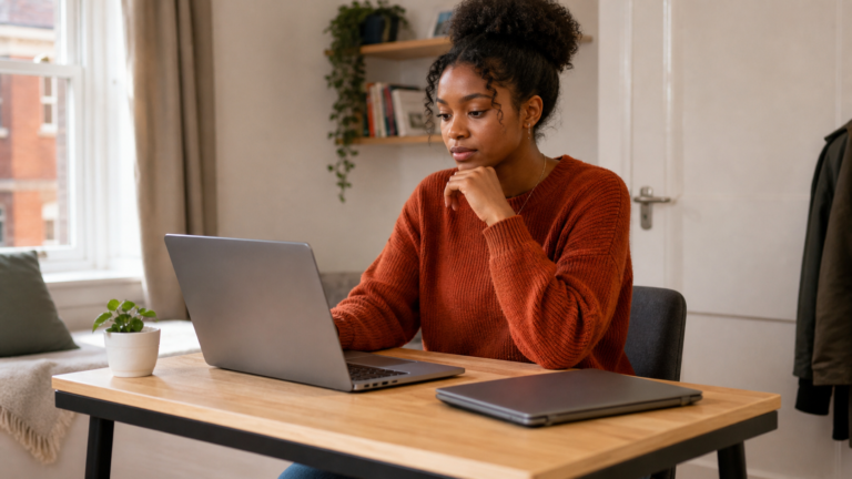 Best budget laptops for students UK compared in a small university flat