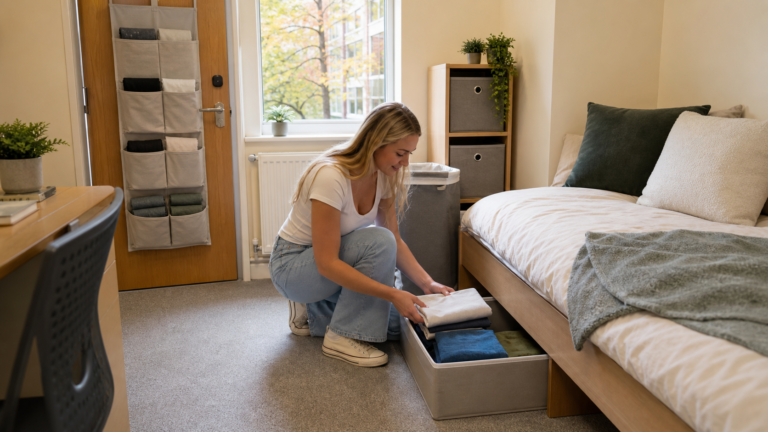 Storage products for university halls UK students can use in compact accommodation