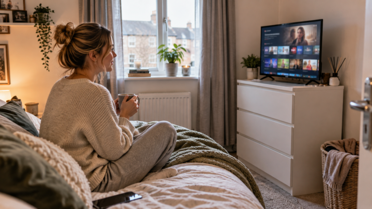 Best 24-Inch Smart TVs UK for compact bedrooms and small living spaces