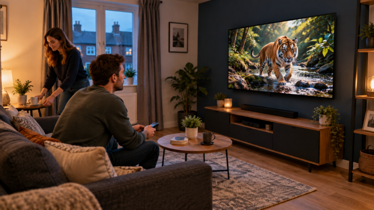 55-Inch TVs in a small UK living room