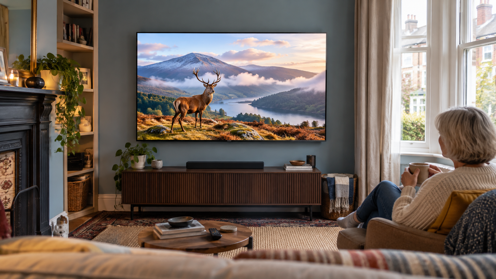 65-Inch TVs in a small UK living room